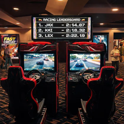 Racing arcade pair