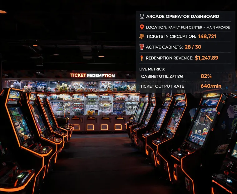 Arcade cabinet floor